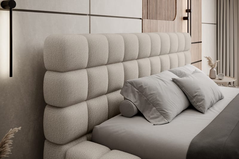 Dizzle Sengeramme 180x200 cm - Beige - Møbler - Senge - Sengeramme & sengestel