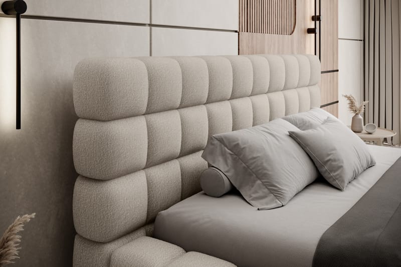 Dizzle Sengeramme 180x200 cm - Beige - Møbler - Senge - Sengeramme & sengestel