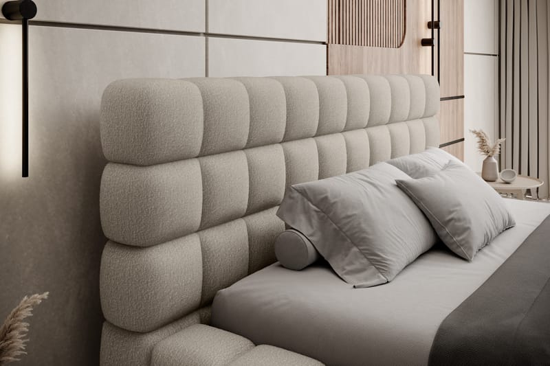 Dizzle Sengeramme 180x200 cm - Beige - Møbler - Senge - Sengeramme & sengestel