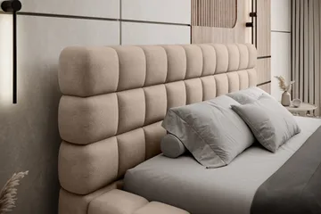 Dizzle Sengeramme 180x200 cm - Beige - Møbler - Senge - Sengeramme & sengestel