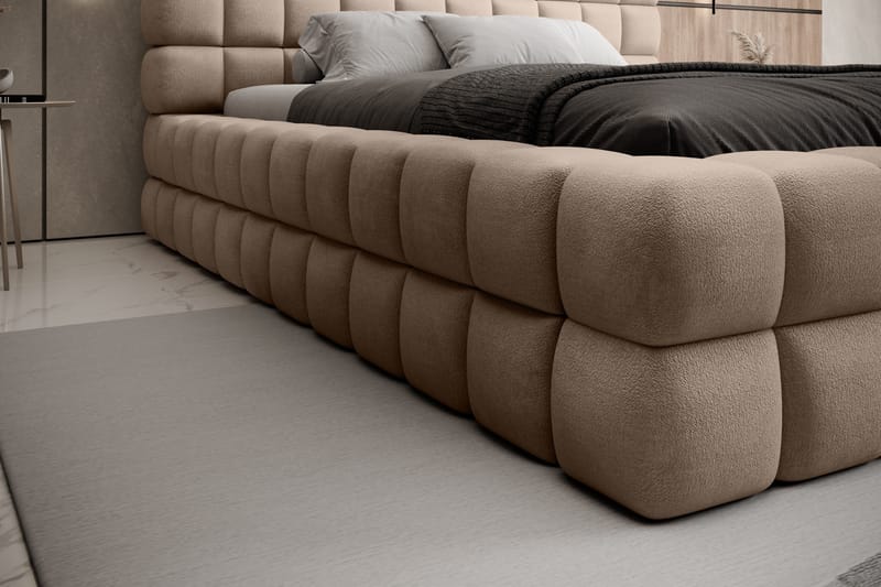 Dizzle Sengeramme 180x200 cm - Beige - Møbler - Senge - Sengeramme & sengestel