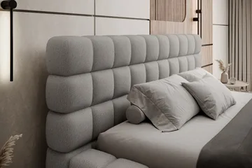 Dizzle Sengeramme 180x200 cm - Grå - Møbler - Senge - Sengeramme & sengestel