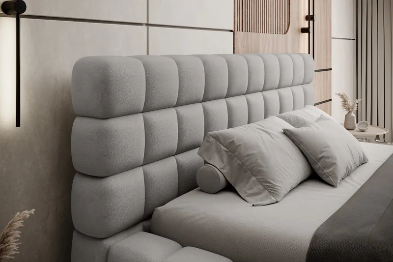 Dizzle Sengeramme 180x200 cm - Grå - Møbler - Senge - Sengeramme & sengestel