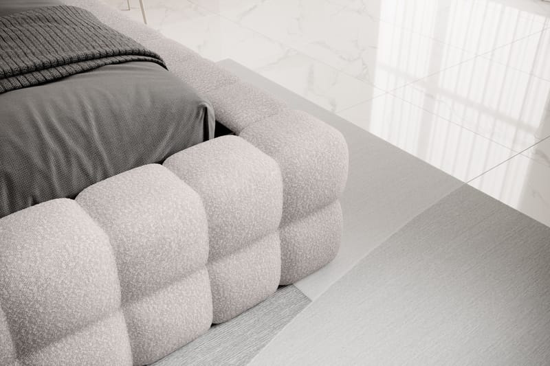 Dizzle Sengeramme 180x200 cm - Grå - Møbler - Senge - Sengeramme & sengestel