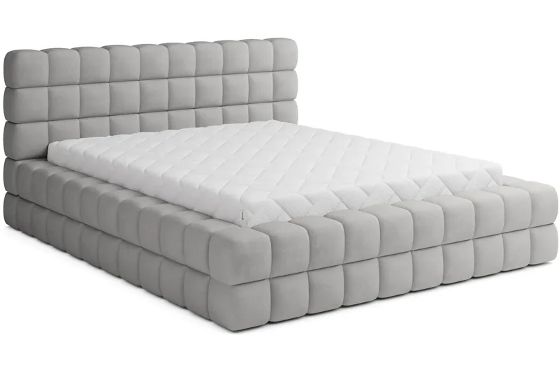 Dizzle Sengeramme 180x200 cm - Grå - Møbler - Senge - Sengeramme & sengestel