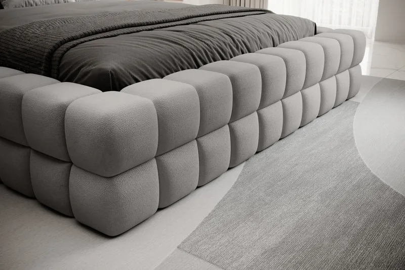 Dizzle Sengeramme 180x200 cm - Grå - Møbler - Senge - Sengeramme & sengestel