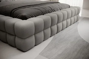 Dizzle Sengeramme 180x200 cm - Grå - Møbler - Senge - Sengeramme & sengestel