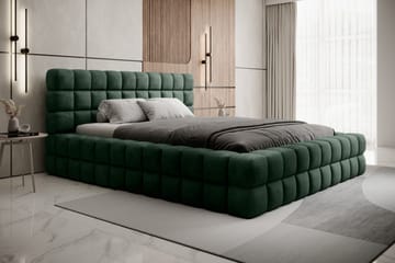 Dizzle Sengeramme 180x200 cm - Grøn - Møbler - Senge - Sengeramme & sengestel