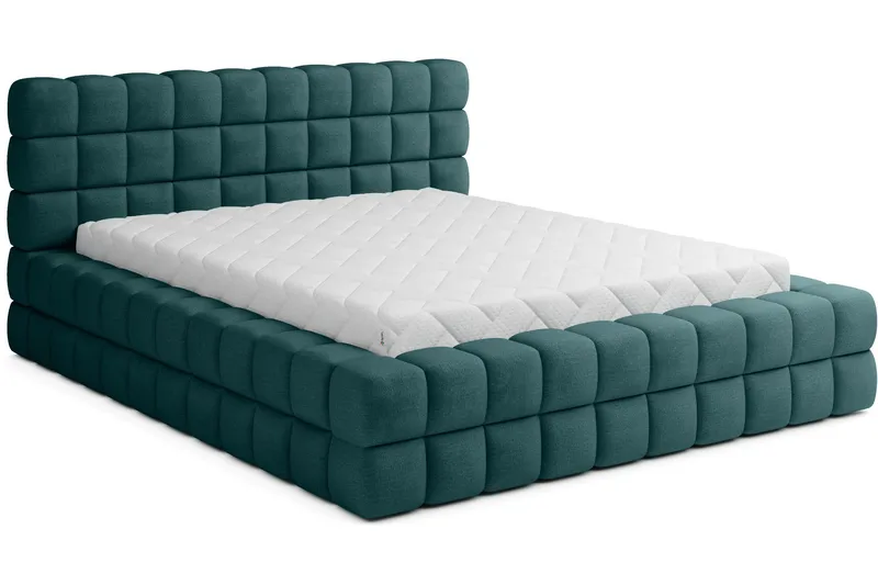 Dizzle Sengeramme 180x200 cm - Grøn - Møbler - Senge - Sengeramme & sengestel