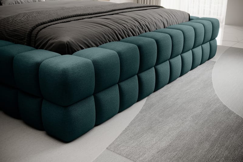 Dizzle Sengeramme 180x200 cm - Grøn - Møbler - Senge - Sengeramme & sengestel