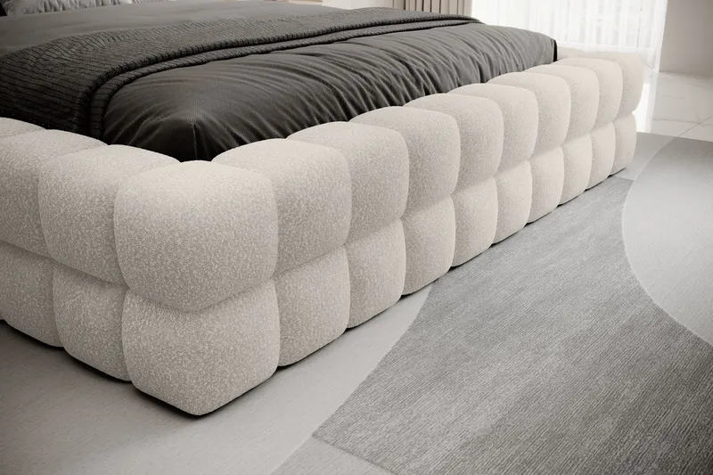 Dizzle Sengeramme 180x200 cm - Hvid - Møbler - Senge - Sengeramme & sengestel