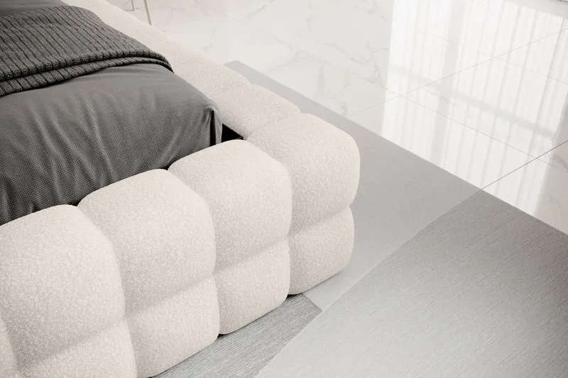 Dizzle Sengeramme 180x200 cm - Hvid - Møbler - Senge - Sengeramme & sengestel