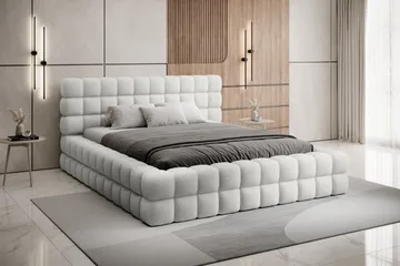 Dizzle Sengeramme 180x200 cm - Hvid - Møbler - Senge - Sengeramme & sengestel