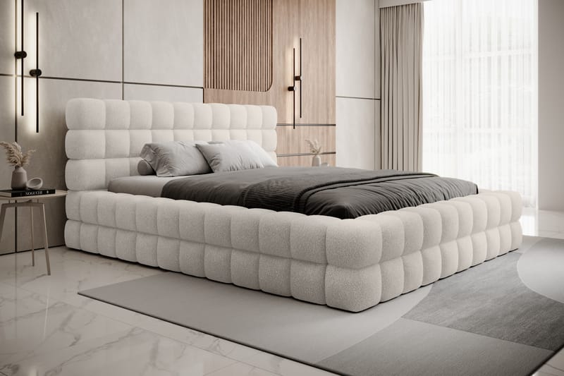 Dizzle Sengeramme 180x200 cm - Hvid - Møbler - Senge - Sengeramme & sengestel