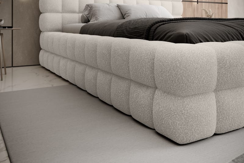 Dizzle Sengeramme 180x200 cm - Hvid - Møbler - Senge - Sengeramme & sengestel