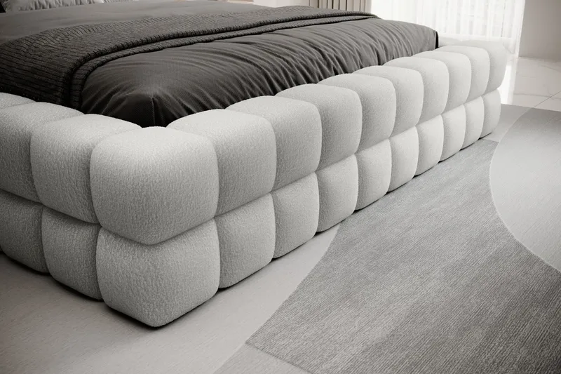 Dizzle Sengeramme 180x200 cm - Hvid - Møbler - Senge - Sengeramme & sengestel