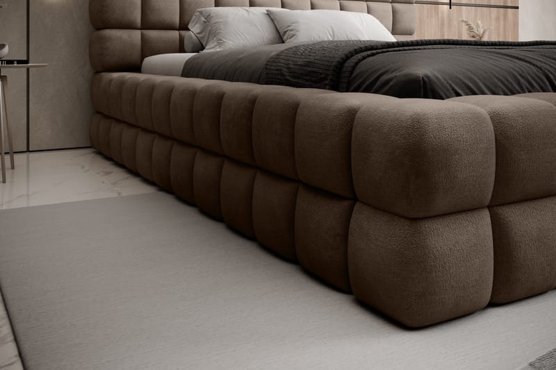 Dizzle Sengeramme 180x200 cm - Mørk beige - Møbler - Senge - Sengeramme & sengestel