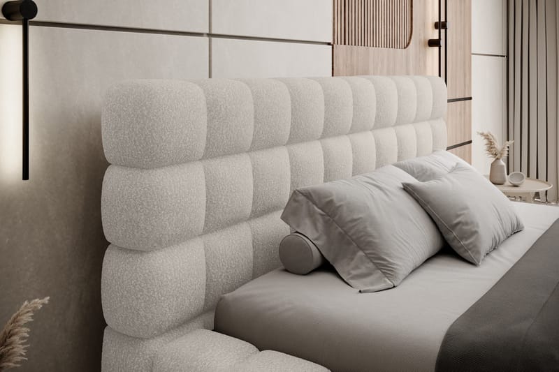 Dizzle Sengramme 160x200 cm - Beige - Møbler - Senge - Sengeramme & sengestel