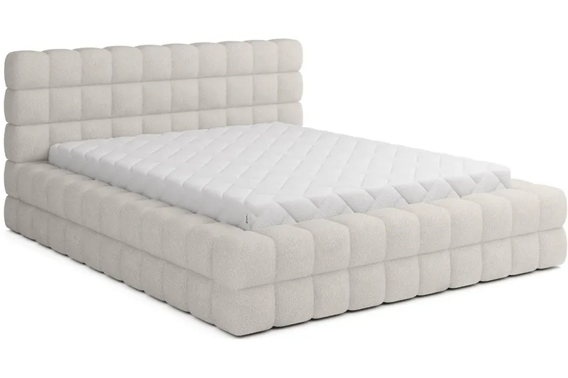 Dizzle Sengramme 160x200 cm - Beige - Møbler - Senge - Sengeramme & sengestel
