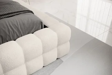 Dizzle Sengramme 160x200 cm - Hvid - Møbler - Senge - Sengeramme & sengestel