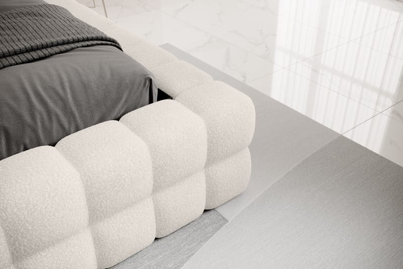 Dizzle Sengramme 160x200 cm - Hvid - Møbler - Senge - Sengeramme & sengestel