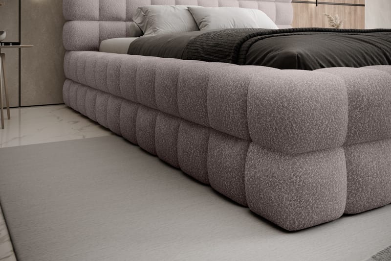 Dizzle Sengramme 160x200 cm - Rosa - Møbler - Senge - Sengeramme & sengestel