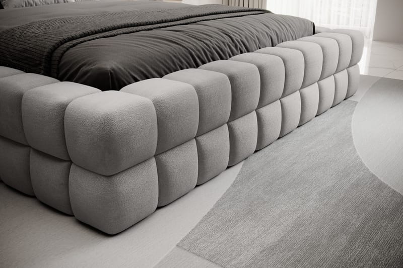 Dizzle Sengramme 180x200 cm - Grå - Møbler - Senge - Sengeramme & sengestel