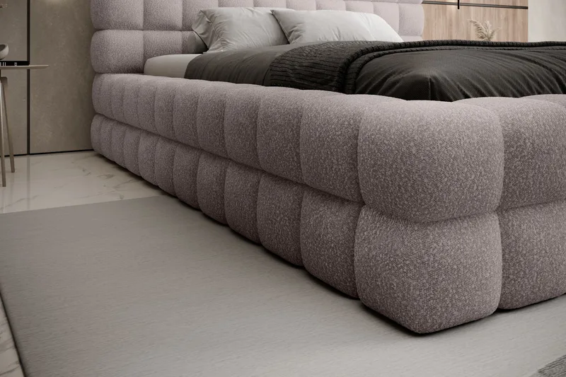 Dizzle Sengramme 180x200 cm - Rosa - Møbler - Senge - Sengeramme & sengestel