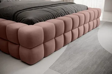 Dizzle Sengramme 180x200 cm - Rosa - Møbler - Senge - Sengeramme & sengestel