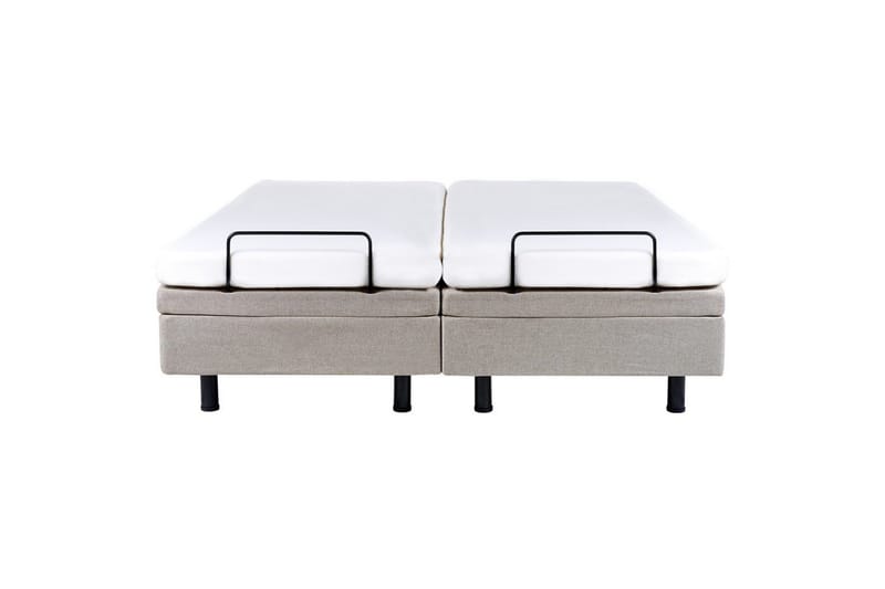 Dobbeltseng Duke Beige-Sort - Beige-Sort - Møbler - Senge - Sengeramme & sengestel