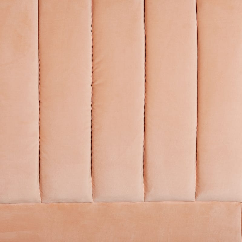 Dobbeltseng Marville 180x200 cm - Ferskenrosa - Møbler - Senge - Sengeramme & sengestel