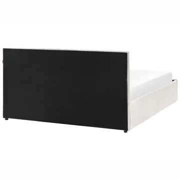 Dobbeltseng Massognes 160x200 cm - Off-White - Møbler - Senge - Sengeramme & sengestel