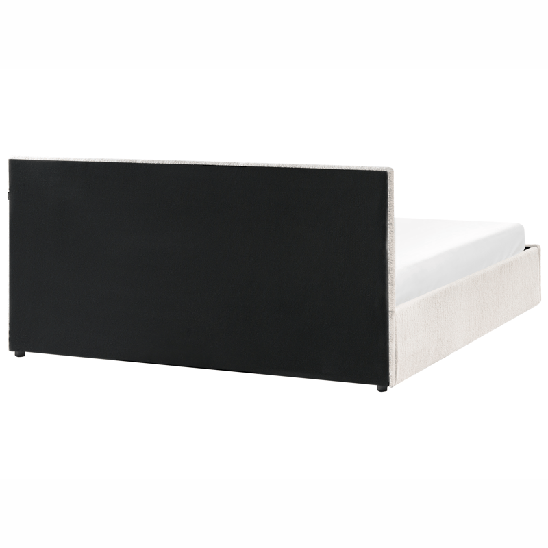 Dobbeltseng Massognes 180x200 cm - Off-White - Møbler - Senge - Sengeramme & sengestel