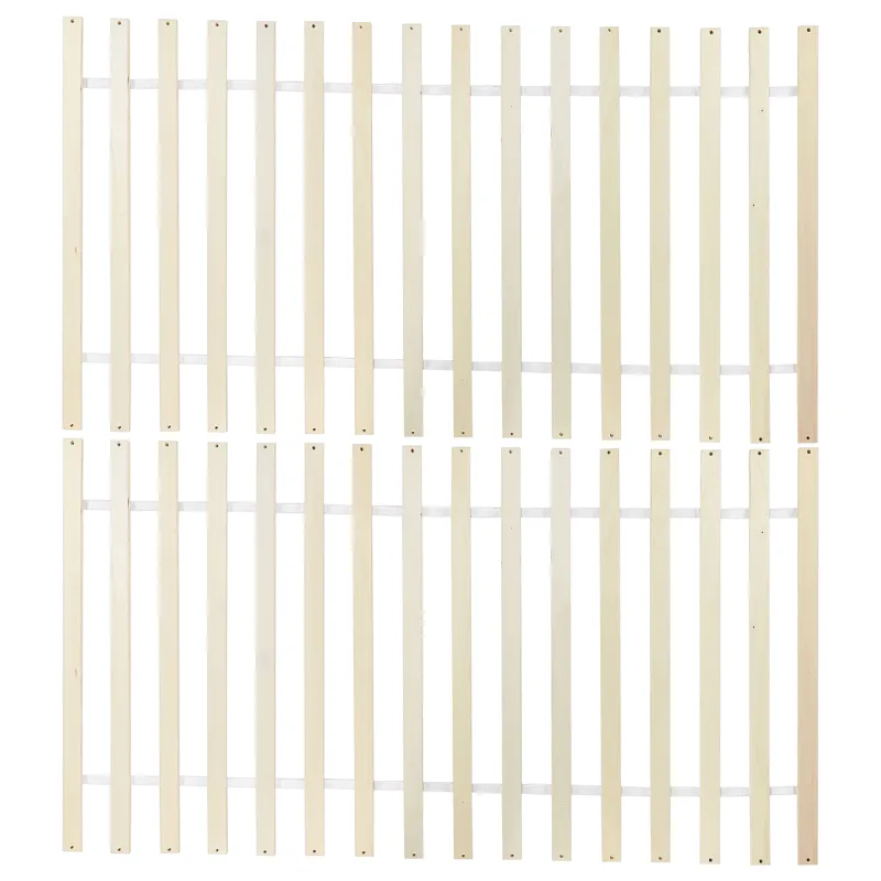 Dobbeltseng med 2 skuffer Olendon 180x200 - Brun - Møbler - Senge - Sengeramme & sengestel