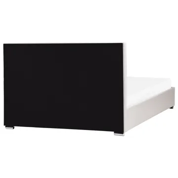 Dobbeltseng med opbevaring Rouen 160x200 cm - Lys beige - Møbler - Senge - Sengeramme & sengestel