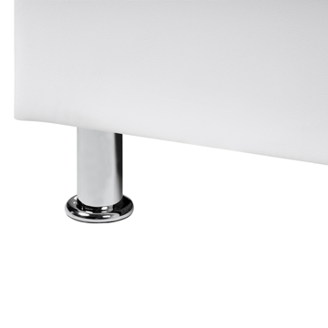 Dobbeltseng Metz 160x200 cm - Hvid - Møbler - Senge - Sengeramme & sengestel