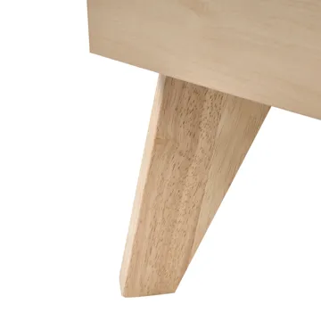 Dobbeltseng Monpazier - Lysebrun - Møbler - Senge - Sengeramme & sengestel