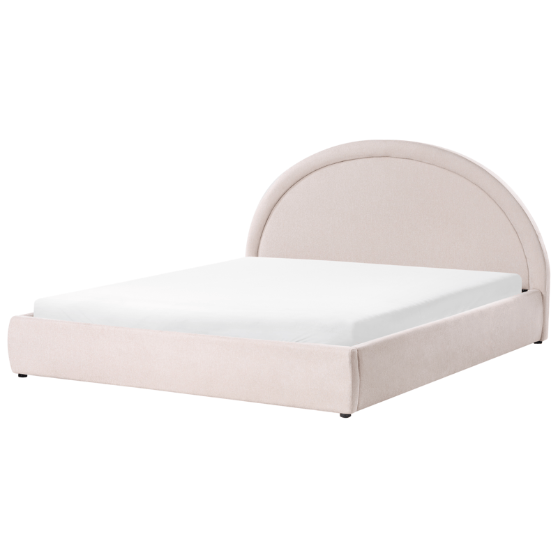 Dobbeltseng Mouzon 180x200 cm - Lys beige - Møbler - Senge - Sengeramme & sengestel