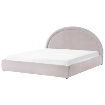 Dobbeltseng Mouzon 180x200 cm - Taupe - Møbler - Senge - Sengeramme & sengestel
