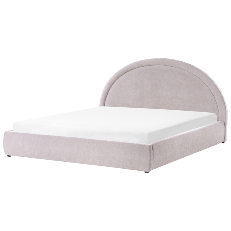 Dobbeltseng Mouzon 180x200 cm - Taupe - Møbler - Senge - Sengeramme & sengestel