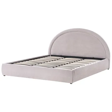 Dobbeltseng Mouzon 180x200 cm - Taupe - Møbler - Senge - Sengeramme & sengestel