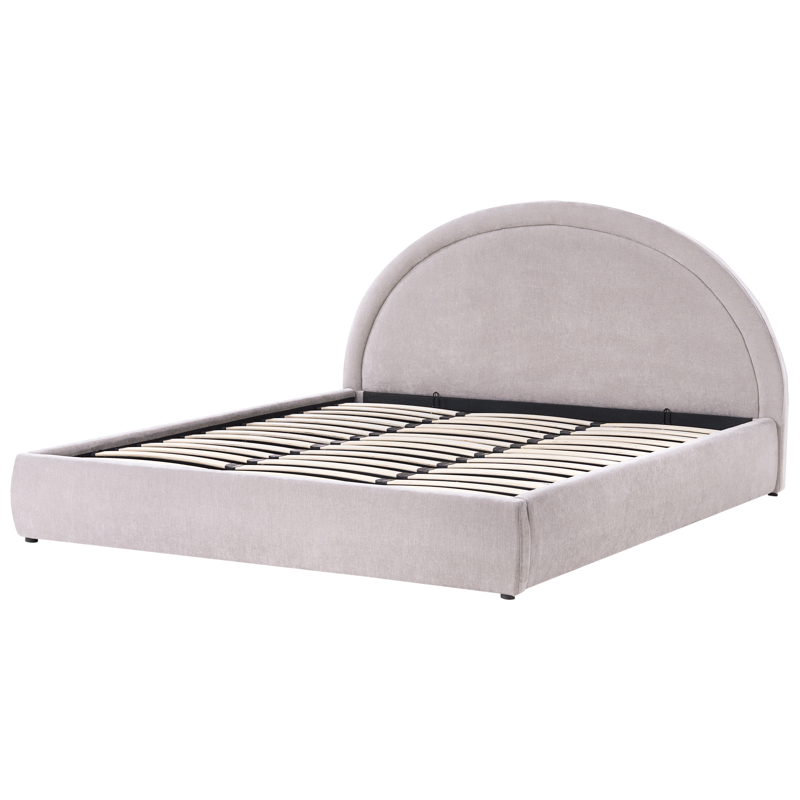 Dobbeltseng Mouzon 180x200 cm - Taupe - Møbler - Senge - Sengeramme & sengestel