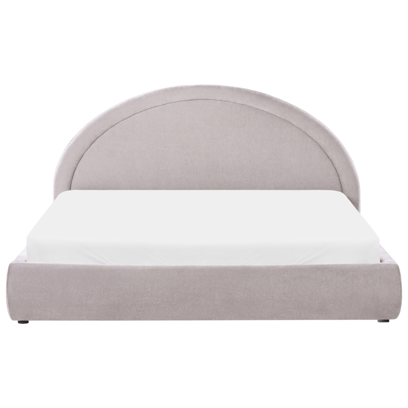 Dobbeltseng Mouzon 180x200 cm - Taupe - Møbler - Senge - Sengeramme & sengestel