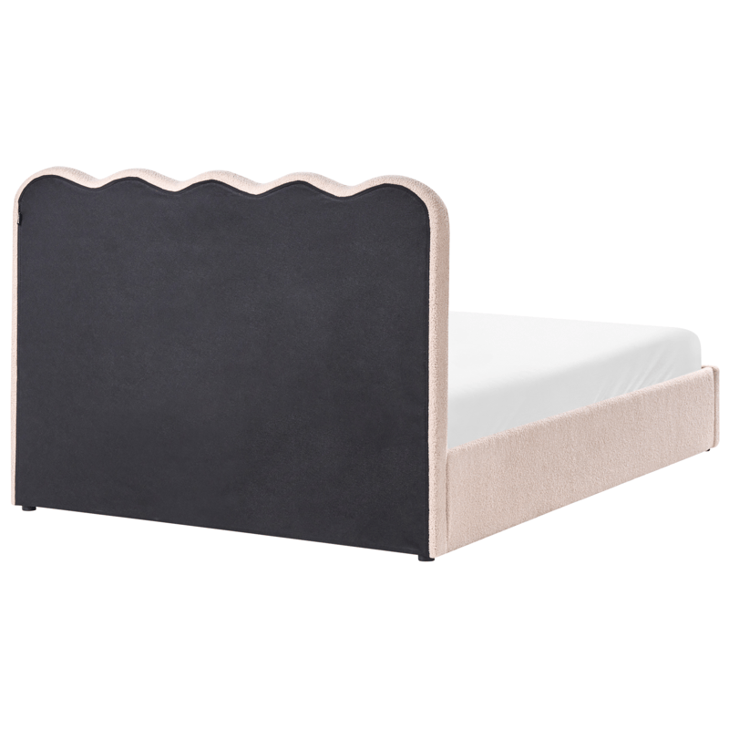 Dobbeltseng Nanterre 140x200 cm - Beige - Møbler - Senge - Sengeramme & sengestel