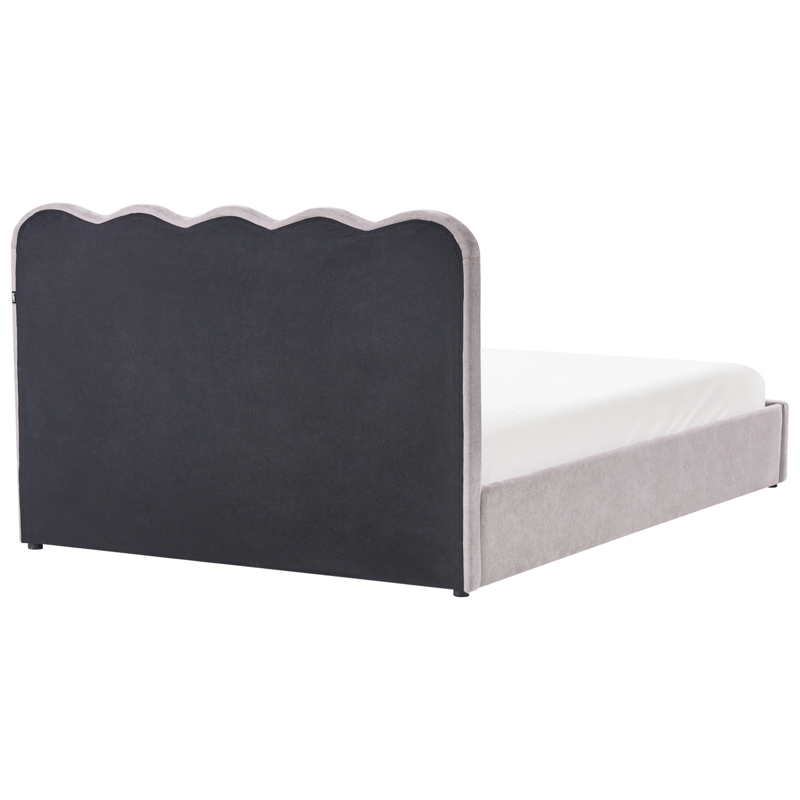 Dobbeltseng Nanterre 160x200 cm - Taupe - Møbler - Senge - Sengeramme & sengestel