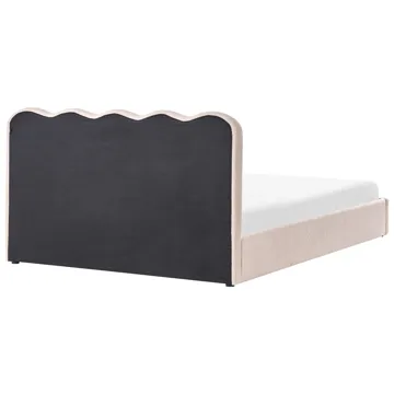 Dobbeltseng Nanterre 180x200 cm - Beige - Møbler - Senge - Sengeramme & sengestel