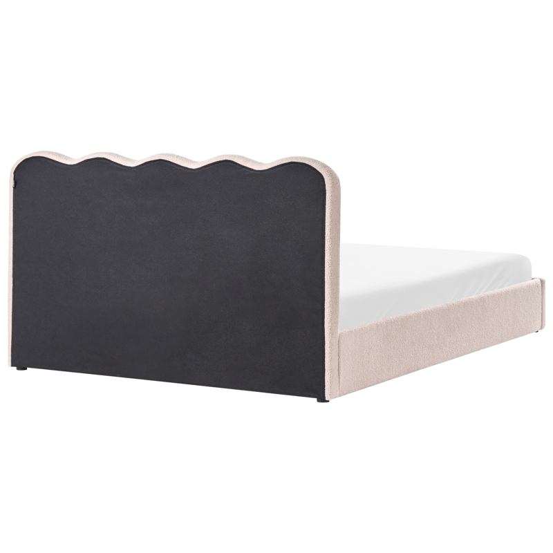 Dobbeltseng Nanterre 180x200 cm - Beige - Møbler - Senge - Sengeramme & sengestel