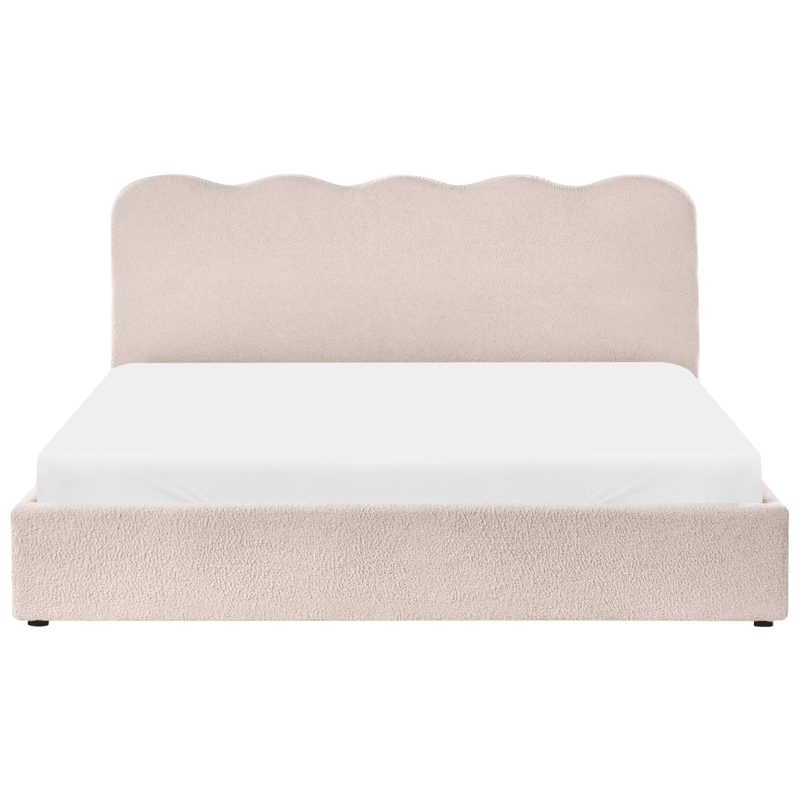 Dobbeltseng Nanterre 180x200 cm - Beige - Møbler - Senge - Sengeramme & sengestel
