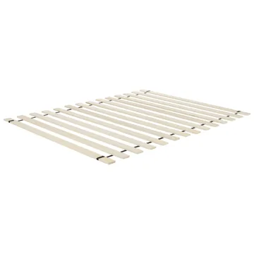 Dobbeltseng Noyers 140x200 cm - Off-White - Møbler - Senge - Sengeramme & sengestel