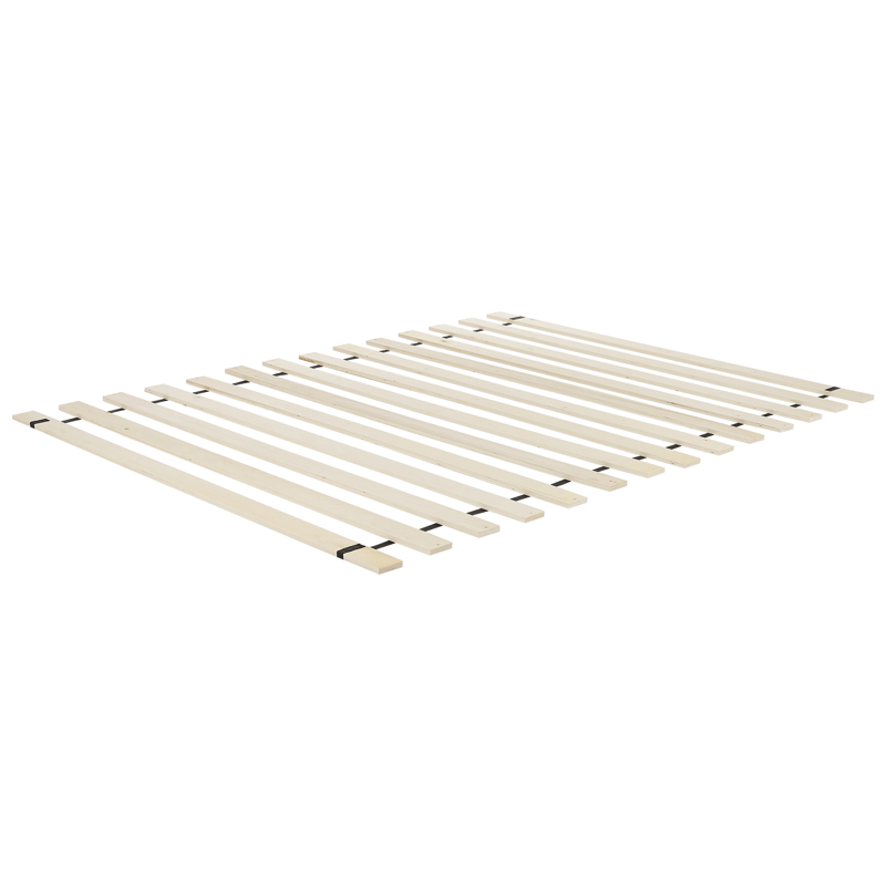 Dobbeltseng Noyers 140x200 cm - Off-White - Møbler - Senge - Sengeramme & sengestel